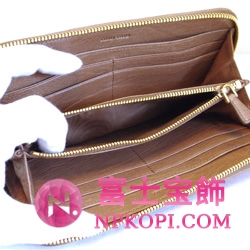 ミュウミュウ MIU MIU 長財布 サイフ 財布 さいふ ライトブラウン 5M0506-PATCHROMBI-CORDA